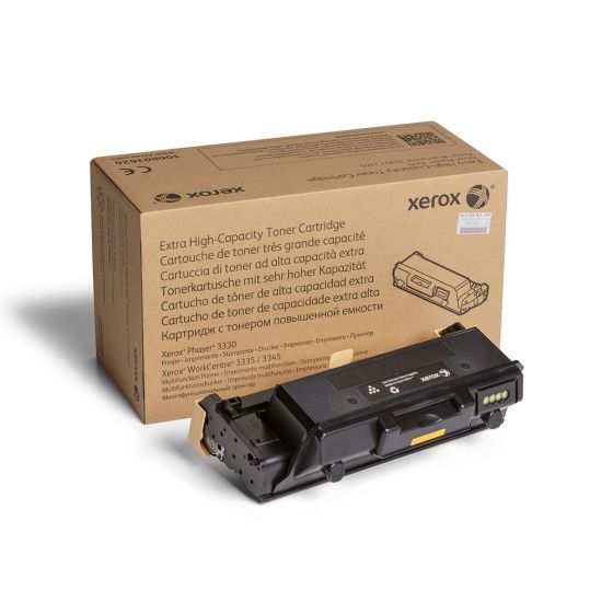 Original Xerox Phaser 3330, WorkCentre 3335/3345 Extra High Capacity Black Toner Cartridge-106R03624