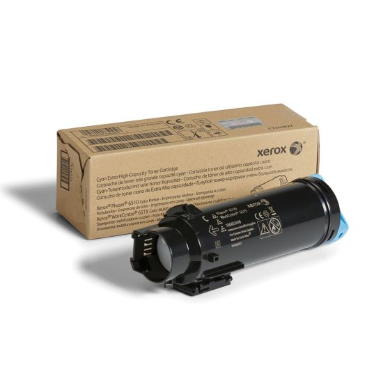 Original Xerox Phaser 6510/WorkCentre 6515 CyanExtra High Capacity Toner Cartridge - 106R03690