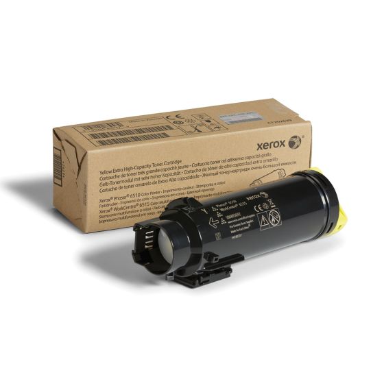 Original Xerox Phaser 6510/WorkCentre 6515 Yellow Extra High Capacity Toner Cartridge - 106R03692