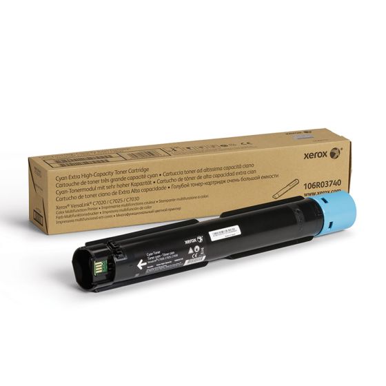 Original Xerox VersaLink C7020/C7025/C7030 Cyan Extra High Capacity Toner Cartridge - 106R03740