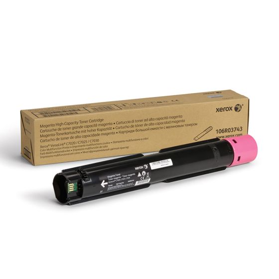Original Xerox VersaLink C7020/C7025/C7030 Magenta High Capacity Toner Cartridge - 106R03743