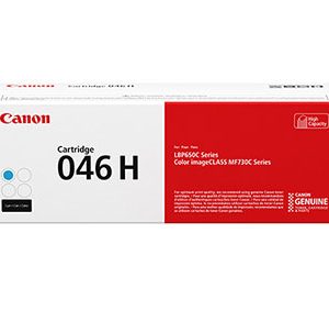 Original Canon 046H Cyan High Yield Toner Cartridge (1253C001)