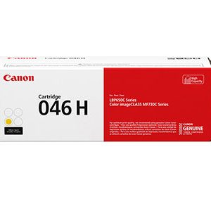 Original Canon 046H Yellow High Yield Toner Cartridge (1251C001)