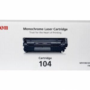 Original Canon 104 Black Toner Cartridge (0263B001AA)