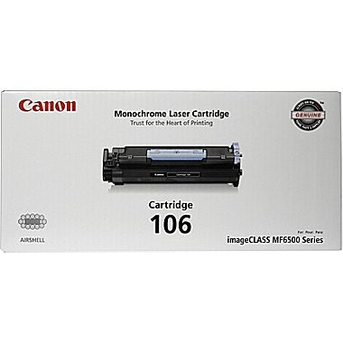 Original Canon 106 Black Toner Cartridge (026B001AA)
