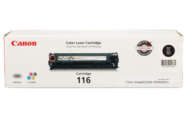 Original Canon 116BK Black Toner Cartridge (1980B001AA)