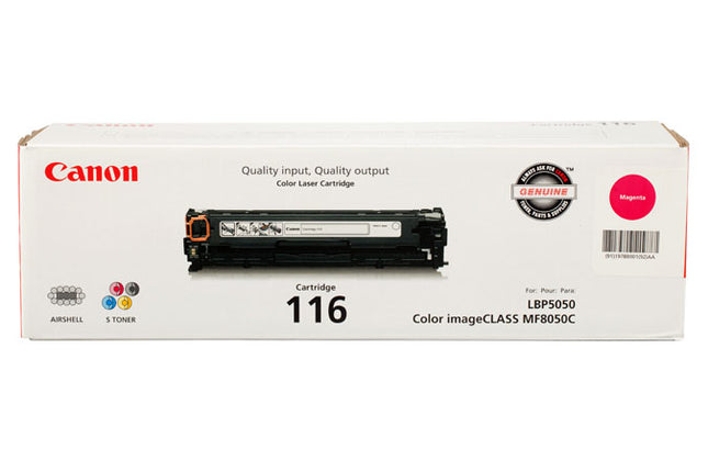 Original Canon 116M Magenta Toner Cartridge (1978B001AA)