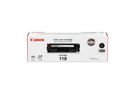 Original Canon 118BK Black Toner Cartridge (2659B001AA)