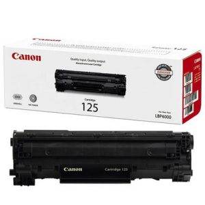 Original Canon 125 Black Toner Cartridge (3484B001AA)