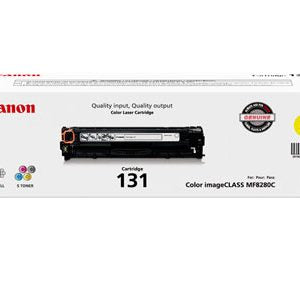 Original Canon 131Y Yellow Toner Cartridge (6269B001AA)