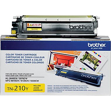 Original Brother TN210Y Yellow Toner Cartridge