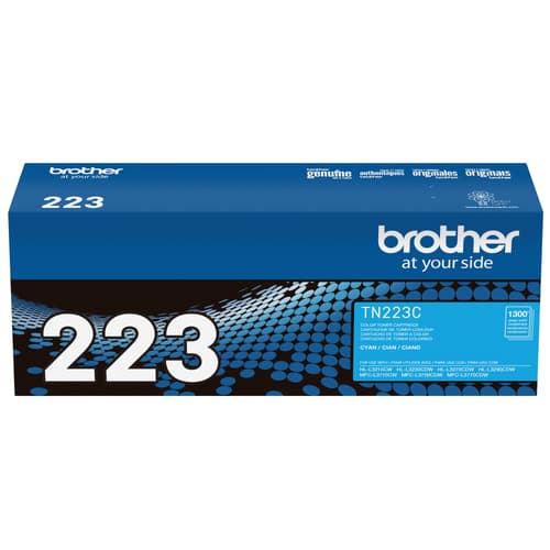 Original Brother TN223C Cyan Toner Cartridge Standard Yield