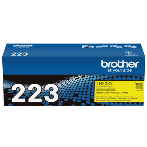 Original Brother TN223Y Yellow Toner Cartridge Standard Yield