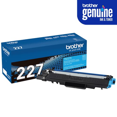 Original Brother TN227C Cyan Toner Cartridge  High Yield