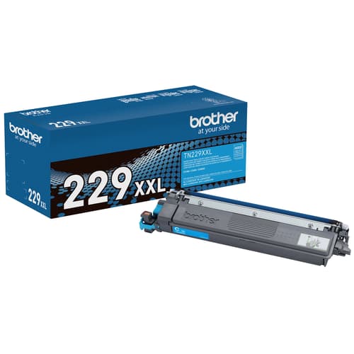 Original Brother TN229XXLC Cyan Toner Cartridge Super High Yield