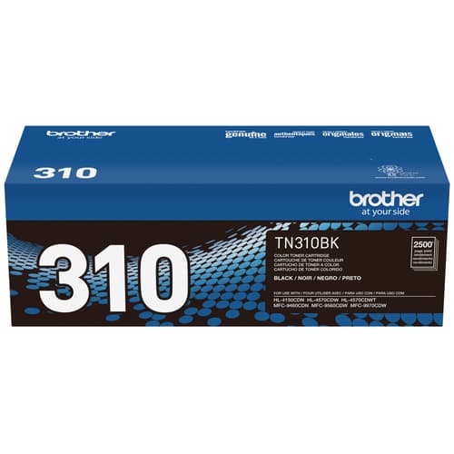 Original Brother TN310BK Black Toner Cartridge Standard Yield