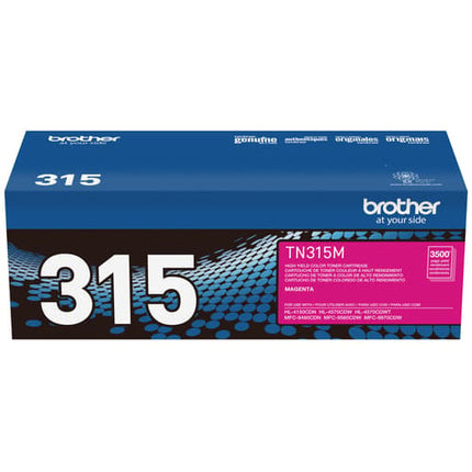 Original Brother TN315M Magenta Toner Cartridge High Yield