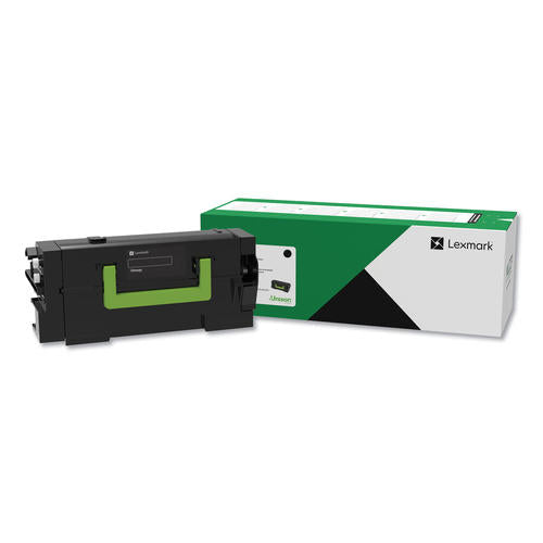 Original Lexmark 58D1000 Black Return Program Toner Cartridge (7,500 Pages)