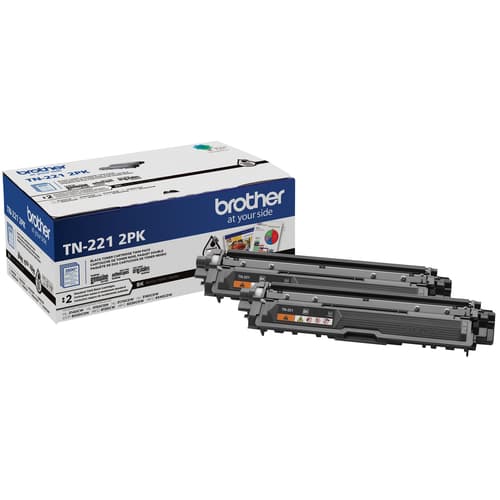 Original Brother TN2212PK Standard Yield Black Twin Pack
