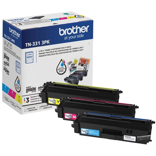 Original Brother TN3313PK Standard Yield Colour Multi Pack